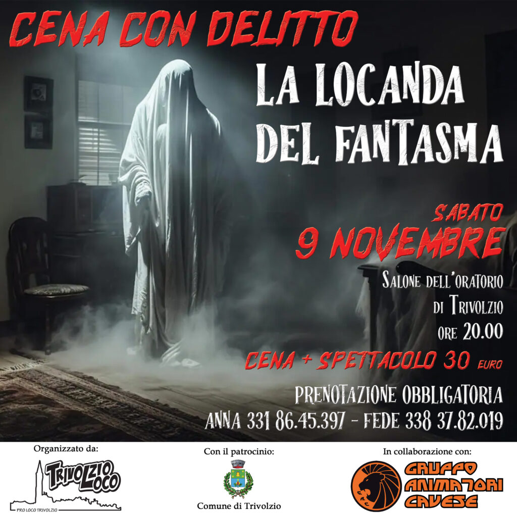 Cena con delitto Trivolzio 2024
