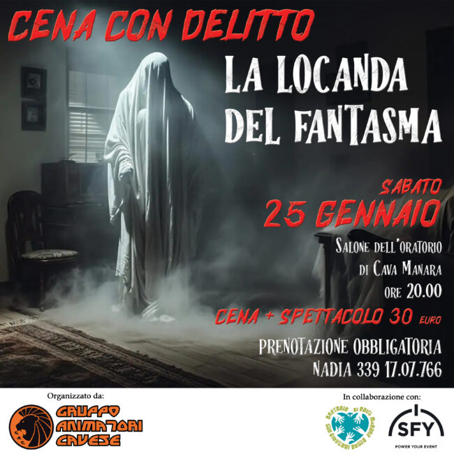 Cena con delitto Cava 2025