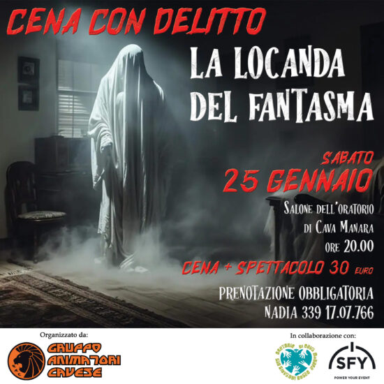 Cena con delitto Cava 2025