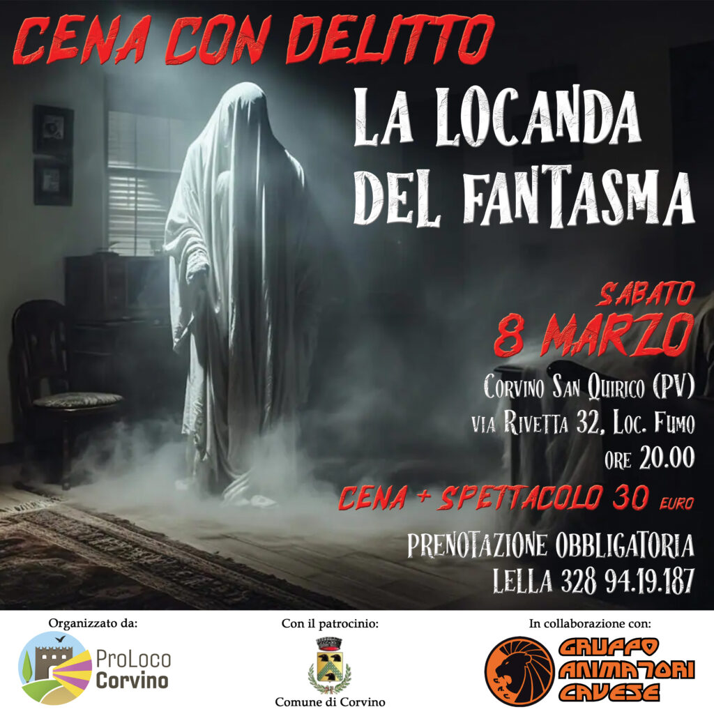 Cena con delitto Fumo 2025