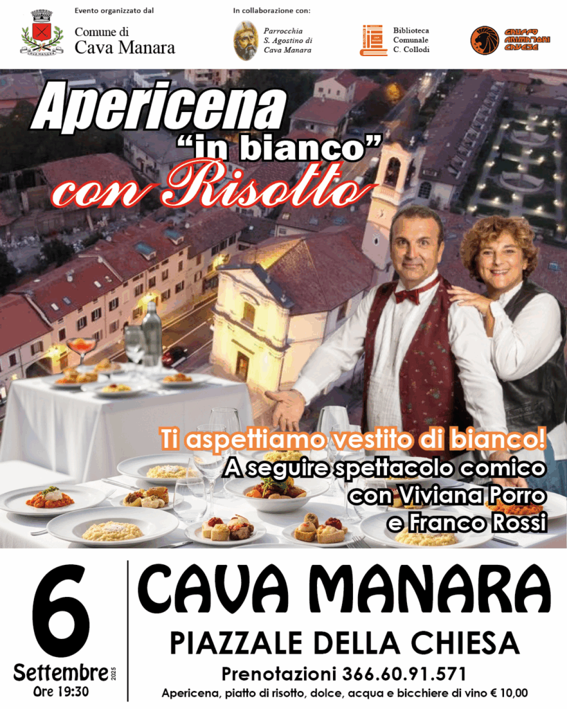 Apericena "in bianco" con Risotto